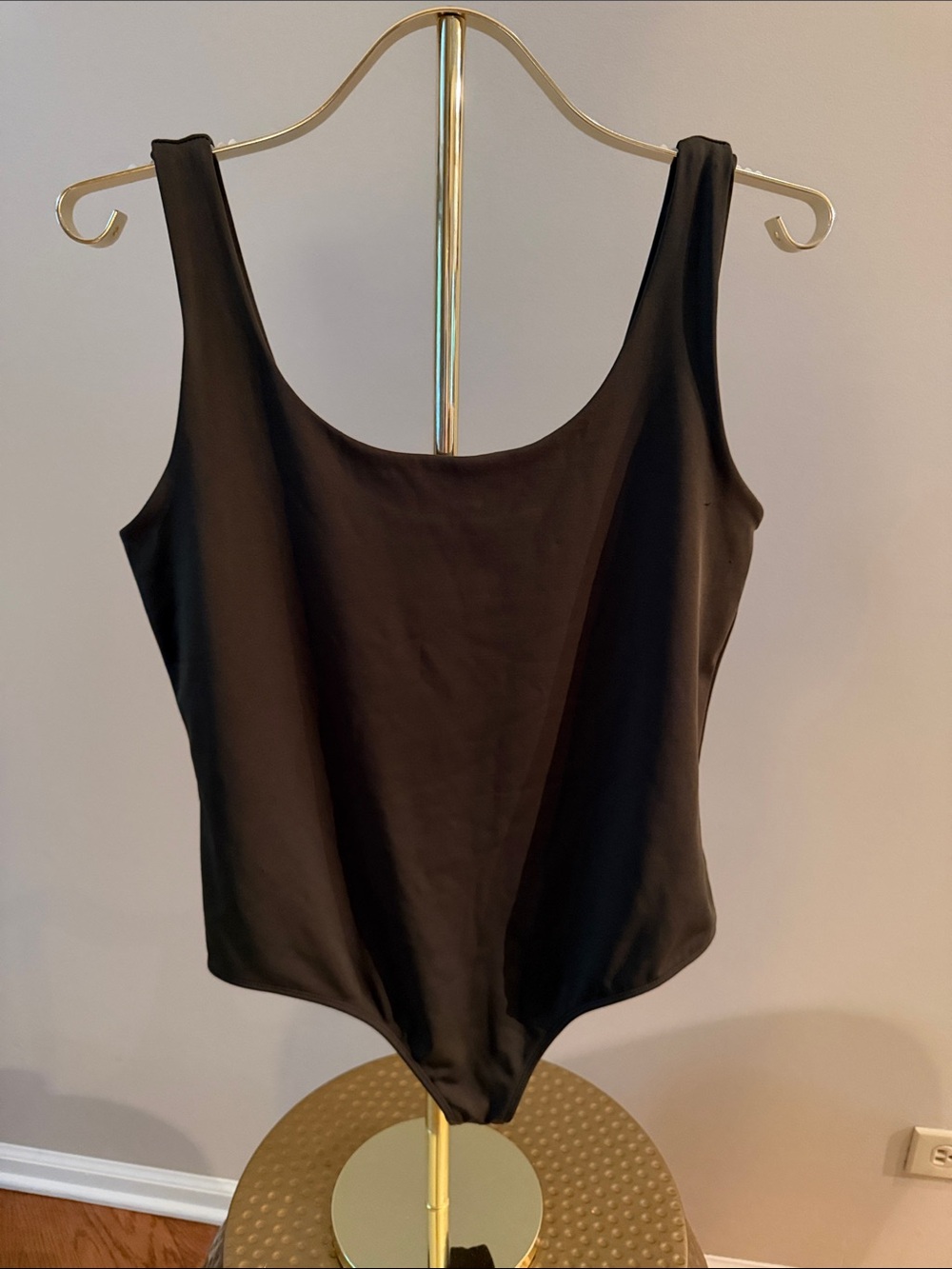 Express Body Contour Scoop Neck Bodysuit